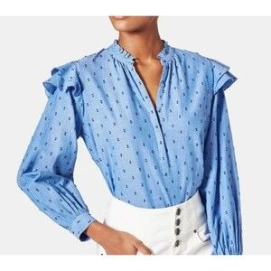 Joie Women's Idonia Cotton Top Size Medium